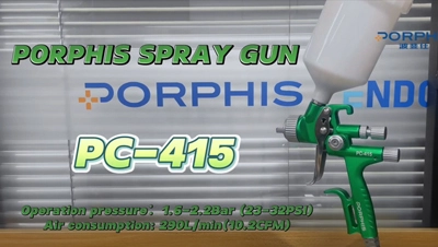 PORPHIS Pistolet de pulvérisation PC-415 Présentation du produit