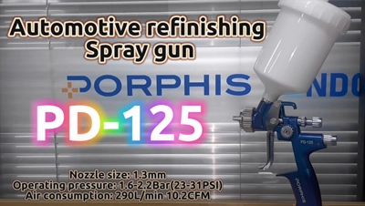 PORPHIS Pistolet de pulvérisation PD-125